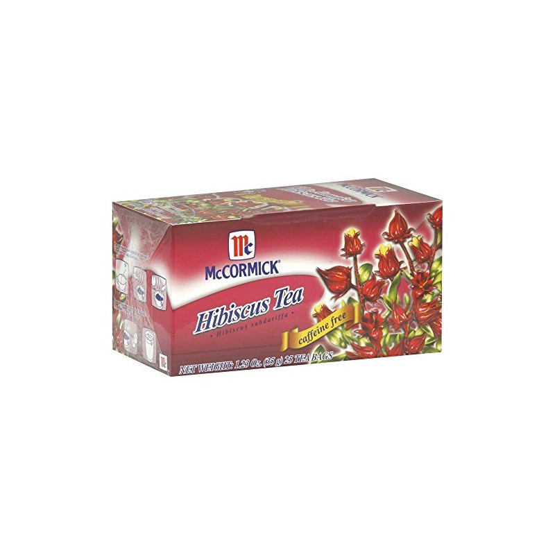 Mc Cormick Tea Mex Hibiscus, 25 ct