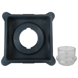 Vicue Upgraded Blender Latching Lid Replacement for Blendtec-Commercial WildSide+ & FourSide Jars,Crafted with High-grade TPE,Blender Vented Latching Cover Replaces Part for Blendtec # 40-310