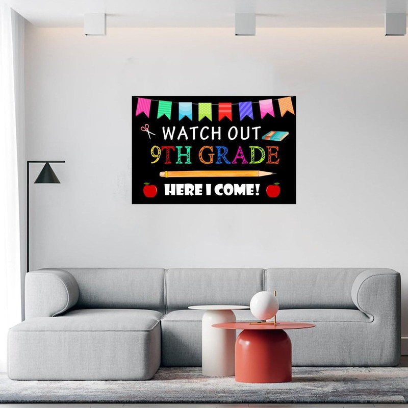 First and Last Day of School Kitchen Home Wall Decor