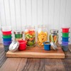 Mason Jar Lifestyle Divider Cup For Salads, Dips, and Snacks.
