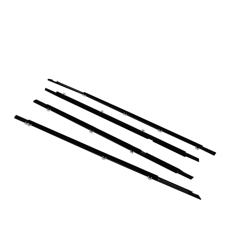 munirater Chrome Weatherstrip Window Moulding Trim Seal Belt Replacement for