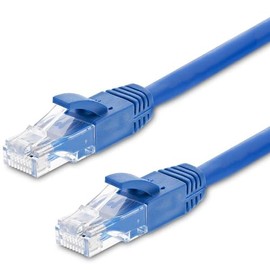 Astrotek CAT6 Premium RJ45 Ethernet Network LAN UTP Patch Cord, Blue, 1 Meter
