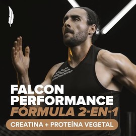 Birdman Falcon Performance Proteina Premium Alto Rendimiento En Polvo, 30gr proteina y 3gr Creatina por porción, Sin Inflamacion, Sin Acne, Sabor Choc
