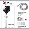 RV Shower Head with Hose, 5+1 Mode High Pressure Replacement