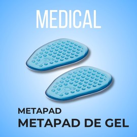 Metapad: Almohadillas de Gel Invisibles para Aliviar el Dolor de Pies en Zapatos de Tacón, Unitalla