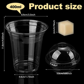 Honeydak 50 Pack Praying Mantis Habitat, Live Chinese Ootheca Praying Mantis Egg Case Clear Incubator Cup Hatching Habitat Kit