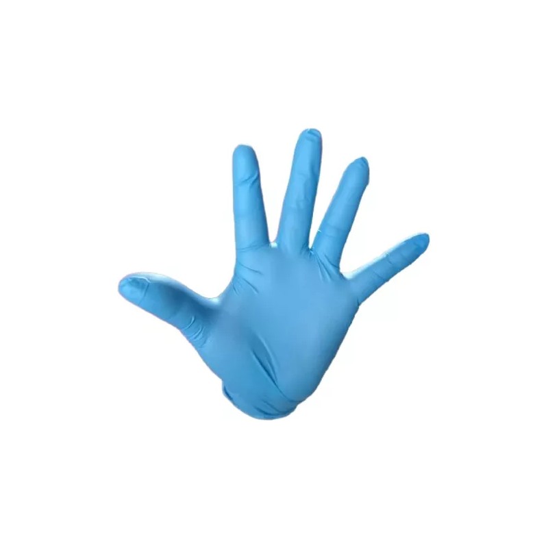 TAC Global Solutions Guante Nitrilo Tac Azul Caja Con 100