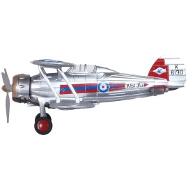 DCD Oxford Aviation Series Gloster Gladiator Fighter Aircraft "No. 72 Squadron Church Fenton" 1937 British Royal Air Force RC