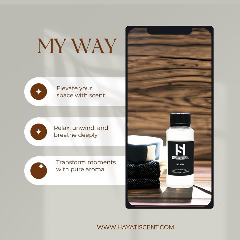 My Way Luxury Essential Oil – Hotel Collection, 120mL (4.05