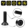 Uxney #6-32x3/8" Flat Head Socket Cap Screws，10.9 Grade Socket Head