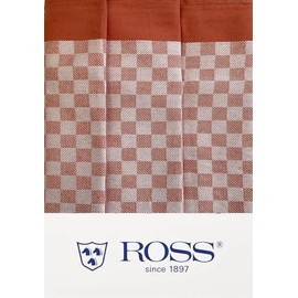 Ross - Cotton - Set of 3 Tea Towels (Orange)