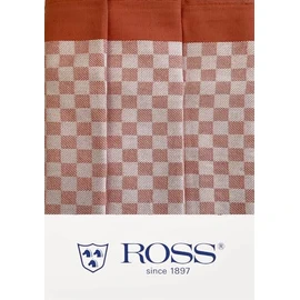 Ross - Cotton - Set of 3 Tea Towels (Orange)