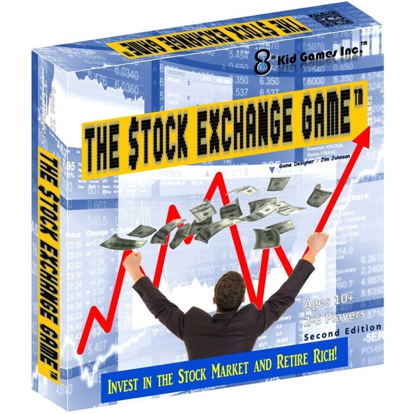 Stock Exchange Game - Family Friendly (10+) board game.