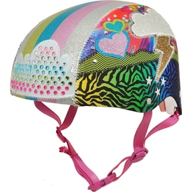 Raskullz Girls Loud Cloud Sparklez Helmet , Loud Cloud Ages 5+ (Adjustable)