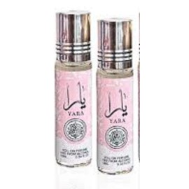 yara Lot of 2 Yara Lattafa Roll On Perfume 10ml (0.34 Ounce) Travel Size