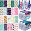 Peryiter 20 Pcs Large Flamingos Turkish Beach Towel 27.6"x55" Microfiber