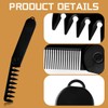 Lotsdonxia 2-in-1 Folding Pocket Comb for Men – Lightweight Double