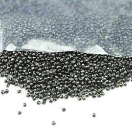 Liying shop Acrylic Diamonds Faux Round Crystals Treasure Gems for Table Confetti, Table Scatters, Vase Fillers, Arts & Crafts, Wedding Decoration (2.5mm 10000pcs Black)