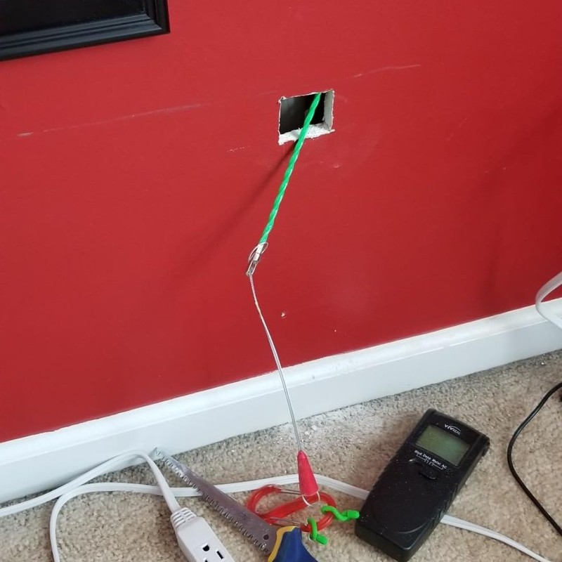 Fish Tape Wire Puller Through Wall Wire Threader Fish plus