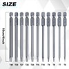 LEONTOOL Torx Screwdriver Bit Set, Set of 11, Hollow Torx