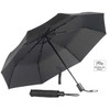 PEARL Pocket umbrella up to 40 km/h, black