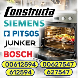 Oven Child Lock with Original Code 00627547 627547 00612594 612594 for Bosch for Siemens Made in Germany MONTERAL