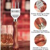 MEETOZ Ice Pick, Wood Handle Stainless Steel Ice Shaper, Japanese