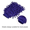 sourcing map Microfiber Chenille Mitts Reusable Scratch-Free Cleaning Gloves Wash
