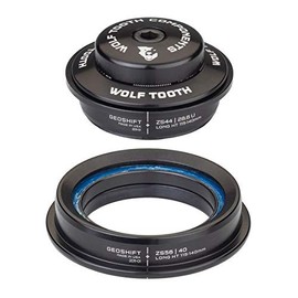 Wolf Tooth GeoShift Performance Angle Headset ZS44/28.6 Upper, ZS56/40 Lower/Long 115-140 mm