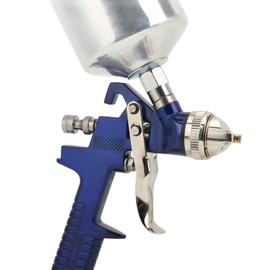 Raguso Air Spray Kit HVLP Detail Paint Sprayer Kit Professional Aluminum Cup High Volume Low Pressure with 1.4 1.7 2.5mm Nozzles for Car Wall Furniture