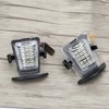 Pair of LED License Number Plate Lamp Light Fit for