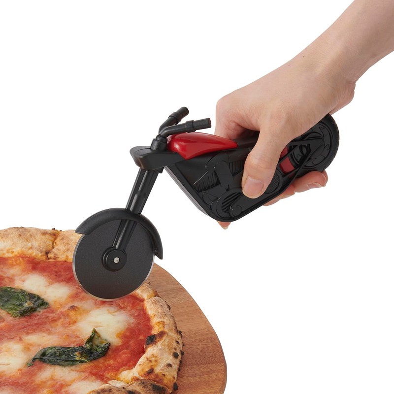 Chatani 870-102 Pizza Cutter Motorbike W 1.8 x D 8.7