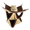 Small Pet Warm Hanging ThreeLayer Hammock Sleeping Bag Cage for