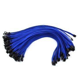 Bestom Bulk Polyester Safe Breakaway Lanyards for ID Badge Name Tag -Lanyards Badge Clip With no-twist Plastic Clip Hook for Badge Holders School Hospital