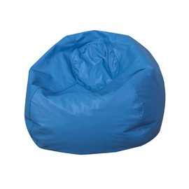 Children's Factory 35" Kids Bean Bag Chairs, Flexible Seating Classroom Furniture, Beanbag Ideal for Boy/Girl Toddler Daycare or Playroom, Deep Water (CF610-082)