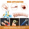 mankk 180PCS Copper Wire Lugs AWG 2 4 6 8