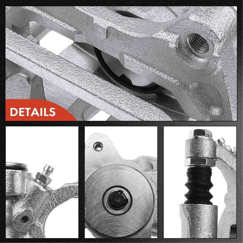 A-Premium Disc Brake Caliper Assembly with Bracket Compatible with Select