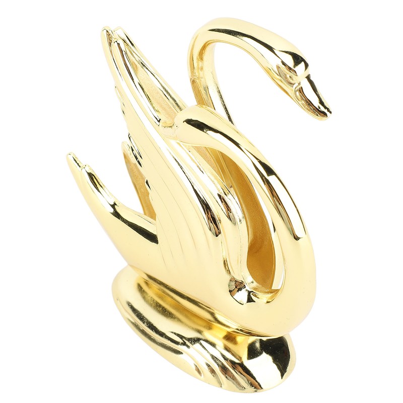 Gold Napkin Holder Elegant Modern Tissue Dispenser Stand Zinc Alloy