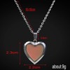 zalati Mood Pendant Necklace Color Change Emotion Changeable Temperature Keepsake