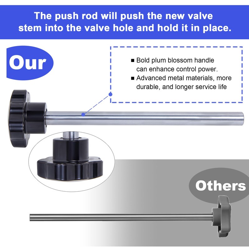Quick Change Tire Valve Tool Kit,Tire Valve Stem Core Quickly
