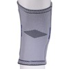 Champion Elastic Knee Support Compression Sleeve, with Flexible Stays, Gray