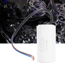 CBB60 Capacitor, Engine Start Capacitor 450V 50uF Motor Run Capacitor Microfarad Capacitor Machine Running Capacitor for Electric Household Appliances