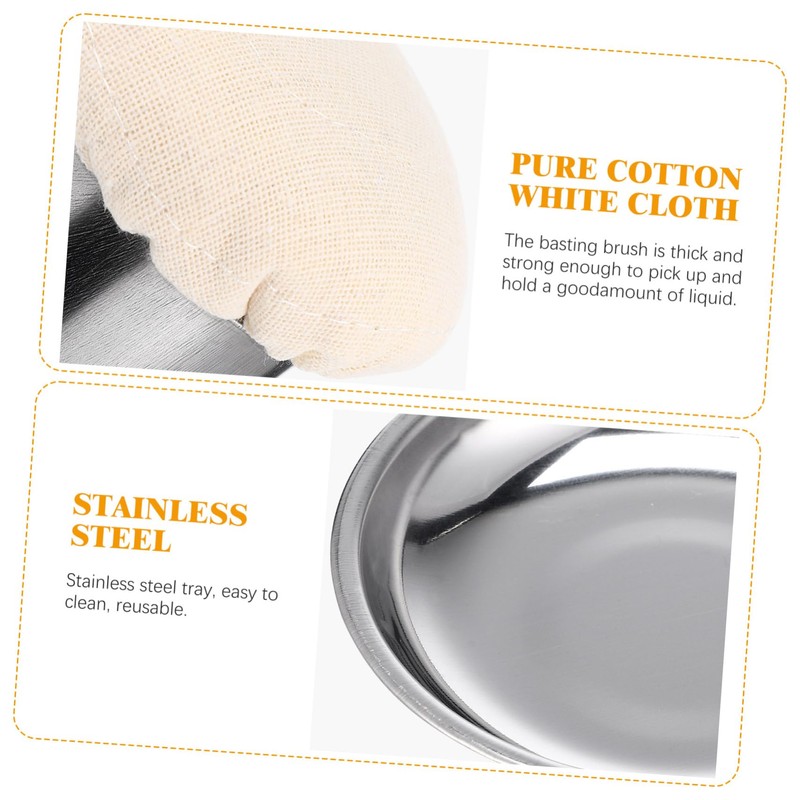 Ciieeo Practical Oil Mop for Kitchen Pancakes Wear Resistant Oil