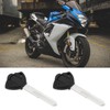 SG Store 2 x Motorcycle Key Blank Uncut Blade Compatible