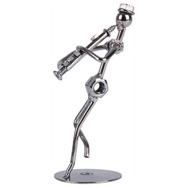 Home Decor Hierro Fundido Cables y tornillos Estatua/Figura decorativa, Clarinet, 1