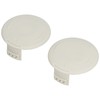 2Pcs Plastic Spool Caps 993373001 for Trimmer - Wear Resistant