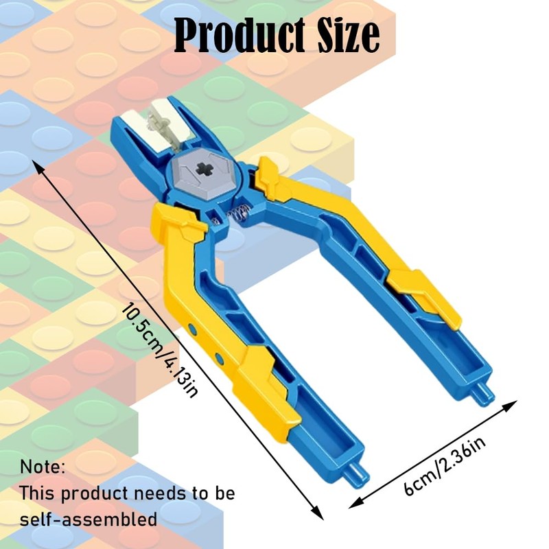Building Block Remover Multifunctional Brick Separator Tool Flexible Block Pliers