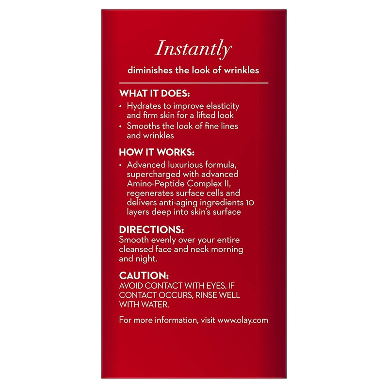 Olay Regenerist Micro-Sculpting Cream, Face Moisturizer, Trial Size, 0.5 oz