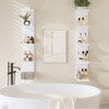 LitaEther 5 Tier White Lack Wall Shelf - Multi-Functional Display