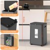 Kitchen Trash Can with Lid, Adjustable Height 20L/5.3Gal Rolling Garbage